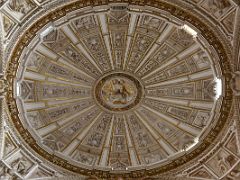 04B Intricately Designed Transept Ceiling Mezquita Mosque Cathedral Cordoba Spain