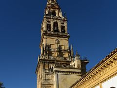 01A After the Christian conquest the former minaret of the Aljama was converted into a bell tower Mezquita Mosque Cathedral Cordoba Spain