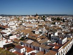 06C Cordoba Panoramic View Includes The Dome Of Iglesia del Colegio de Santa Victoria From the Bell Tower Mezquita Mosque Cathedral Cordoba Spain