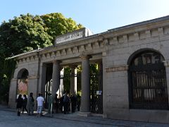 01 Entrance To The Botanical Garden Real Jardin Botanico Madrid Spain