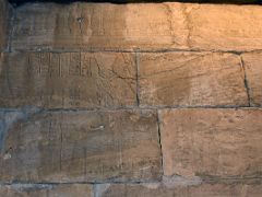 05B Relief from the chapel of Adikhalamani - Adikhalamani offering bread to Isis Egypt Temple of Debod Madrid Spain