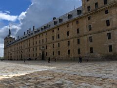 01B El Escorial Monastery Tourist Entrance Near Madrid Spain