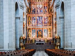 06A The Basilica Altar At El Escorial Near Madrid Spain