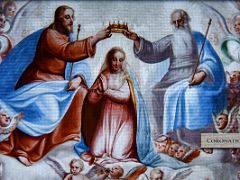 07B The Basilica Ceiling Fresco Coronation Of The Virgin by Luca Giordano At El Escorial Near Madrid Spain