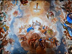 07C The Basilica Ceiling Fresco The Last Judgment by Luca Giordano At El Escorial Near Madrid Spain