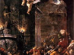 12B The Martyrdom Of St Lawrence By Titian 1558 In The Old Church At El Escorial Near Madrid Spain