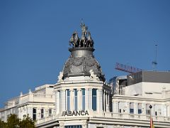 03A Edificio de Seguros La Aurora was built in 1880 by Ramon Pla Monje Near The Plaza de Cibeles Madrid Spain