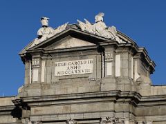 04B Puerta de Alcala was commissioned by King Charles Carlos III Near The Plaza de Cibeles Madrid Spain