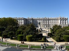 06B Falla Room Has a Terrace With beautiful views of Royal Palace and Plaza de Oriente gardens Teatro Real Opera House Madrid Spain