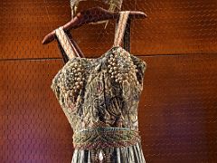 12B Aida Amneris operatic costume from 1920 Ballroom Teatro Real Opera House Madrid Spain