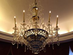 16A Arrieta room has a chandelier that once decorated the original Royal Box Teatro Real Opera House Madrid Spain