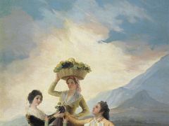 01 The Grape Harvest or Autumn - Goya 1786 From Prado Website Madrid Spain