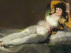 05 La Maja Vestida The Clothed Maja - Goya 1800-05 From Prado Website Madrid Spain