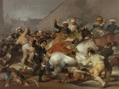 06 The 2nd of May 1808 in Madrid or The Fight against the Mamelukes - Goya 1814