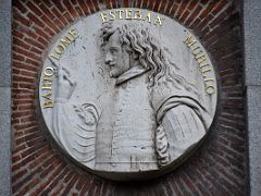 06D Bartolome Esteban Murillo Relief On The Prado Building Madrid Spain