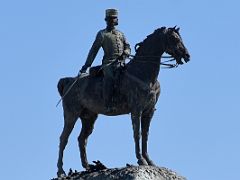 04A Monument to Alfonso XIII has an equestrian statue of Alfonso XIII King Of Spain El Retiro Park Madrid Spain