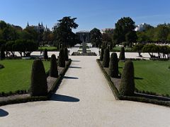 07A Plaza del Parterre is a symmetrical arrangement of gardens El Retiro Park Madrid Spain