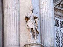 05C Statue of Atahualpa The Last Inca Emperor 1502- 1533 by Domingo Martínez Close Up At Royal Palace Madrid Spain