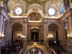 11 Leaving The Grand Staircase We Enter The First Room To Start The Tour Of The Royal Palace Madrid Spain