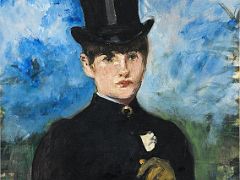 10 Horsewoman, Full-Face (L Amazone) - Edouard Manet 1882 Thyssen Art Museum Madrid Spain