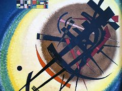 07 In the Bright Oval - Wassily Kandinsky 1925 Thyssen Art Museum Madrid Spain