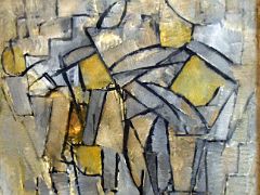 13 Composition No XIII Composition 2 - Piet Mondrian 1913 Thyssen Art Museum Madrid Spain