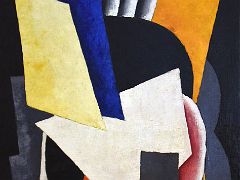 14 Painterly Architectonic (Still Life Instruments) - Liubov Popova 1915 Thyssen Art Museum Madrid Spain