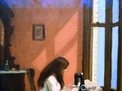 19A Girl at a Sewing Machine - Edward Hopper 1921 Thyssen Art Museum Madrid Spain