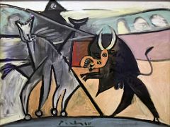 32 Bullfight - Pablo Picasso 1934 Thyssen Art Museum Madrid Spain