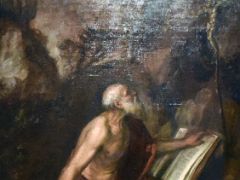 19A The Penitent Saint Jerome - Titian 1575 Thyssen Art Museum Madrid Spain