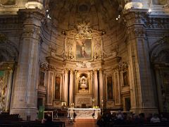04B The Central Altar In Basilica of Saint Mary of Coro In San Sebastian Donostia Old Town Spain