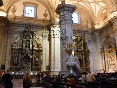 09B Pews And Side Altars In Basilica of Saint Mary of Coro In San Sebastian Donostia Old Town Spain