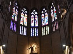 02C The Main Altar Of The Cathedral of the Good Shepherd Includes a sculpture of Christ as the Good Shepherd San Sebastian Donostia Spain