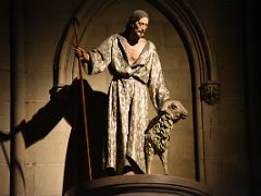 02D Sculpture of Christ as the Good Shepherd by Joseph Llimona On The Main Altar Of The Cathedral of the Good Shepherd San Sebastian Donostia Spain