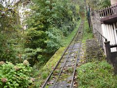 02B The Steep Track Of The Igueldo funicular Mount Igueldo San Sebastian Donostia Spain