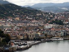 05A The Old Quarter From Mount Igueldo San Sebastian Donostia Spain