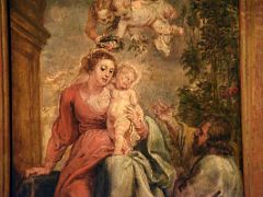 11A Sagrada Familia Hold Family Saint Joseph Worshiping the Virgin and Child By Peter Paul Rubens 1631-32 In San Telmo Museum San Sebastian Donostia Spain