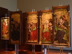 15 Five Religious Paintings Including Luke The Evangelist In The Middle In San Telmo Museum San Sebastian Donostia Spain