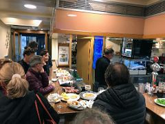 02B People Crowd At The Bar Goiz-argi Pintxo Tapas Old Quarter San Sebastian Donostia Spain