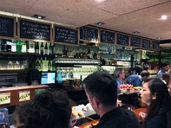 03B People Crowd The Atari Gastroteka Pintxo Tapas Bar Old Quarter San Sebastian Donostia Spain