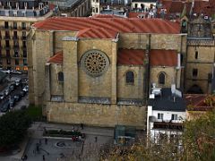 09B Saint Vincents Church From Above San Telmo On Mount Urgull San Sebastian Donostia Spain