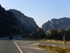 01C Driving Thru Some Hilly Country on the way to the Rioja wine region south of San Sebastian Donostia Spain