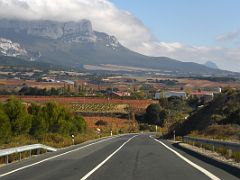 10 Driving On The Highway After Abalos Village With Obarenes Mountains On Rioja Wine Tour South Of San Sebastian Donostia Spain