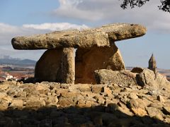 13A La Chabola de la Hechicera is a tomb for collective burials erected about 5000 years ago On Rioja Wine Tour South Of San Sebastian Donostia Spain