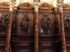 05A The upper tier of the stalls has representations of prophets and other characters Choir Toledo Cathedral Spain