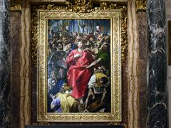 02A The Disrobing of Christ - El Greco 1577-79 Sacristy Toledo Cathedral Spain