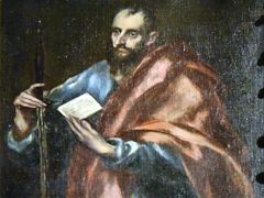 06 Saint Paul - El Greco 1605-10 Sacristy Toledo Cathedral Spain