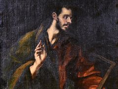 17 Saint Thomas - El Greco 1605-10 Sacristy Toledo Cathedral Spain