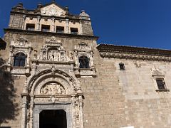 01A Museum of Santa Cruz is set in an old hospital built in early 16C featuring a Plateresque portal, the work of Alonso de Covarrubias Toledo Spain
