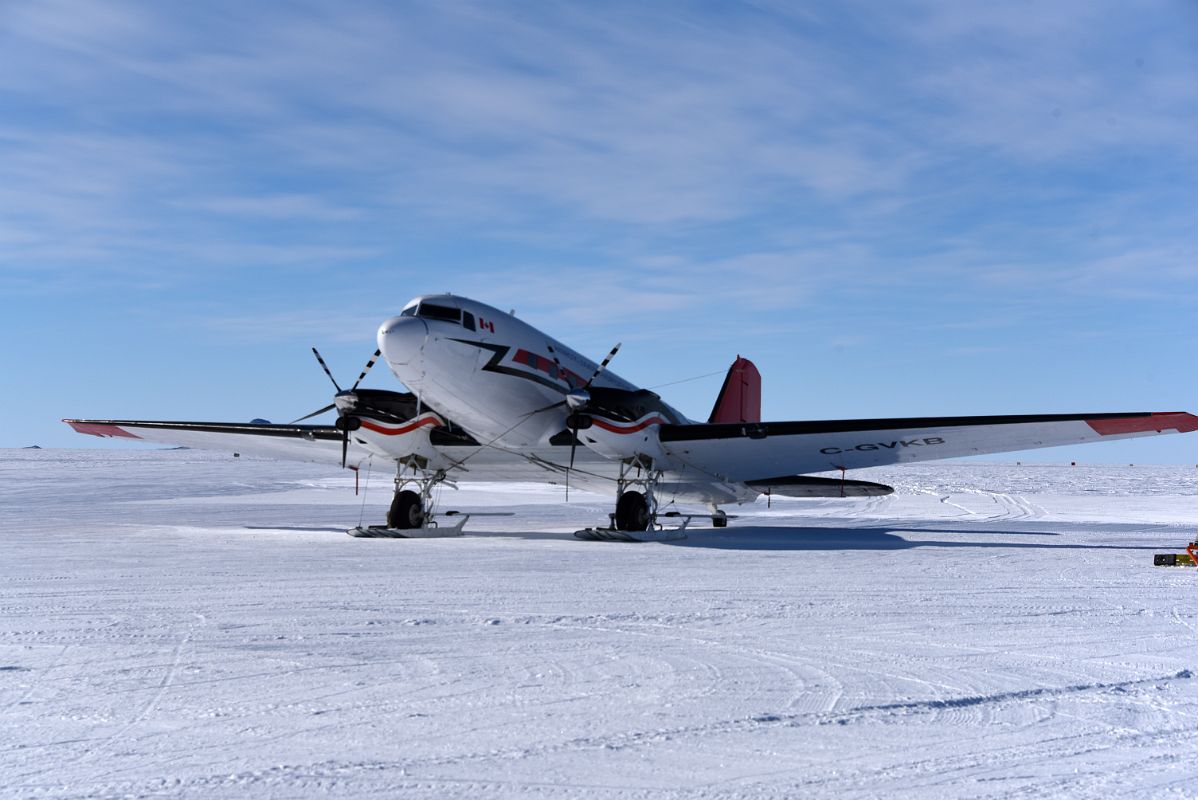 05A The Kenn Borek Air DC3 Basler BT67 Airplane At Union Glacier ...